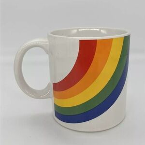 Vintage 80s “Stranger Things” FTDA Collectible Rainbow Mug 12 oz